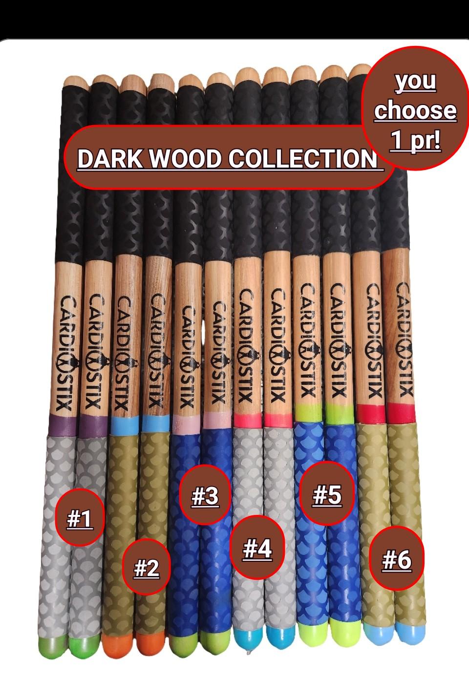 DARK WOOD PREMIUM WEIGHT COLLECTION (STICKS ONLY)