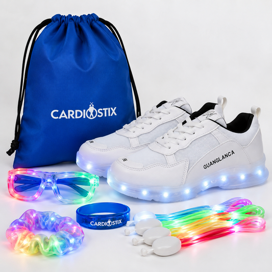 Rechargeable Lighted Shoes Bundle — Read Description, Order Larger If Unsure