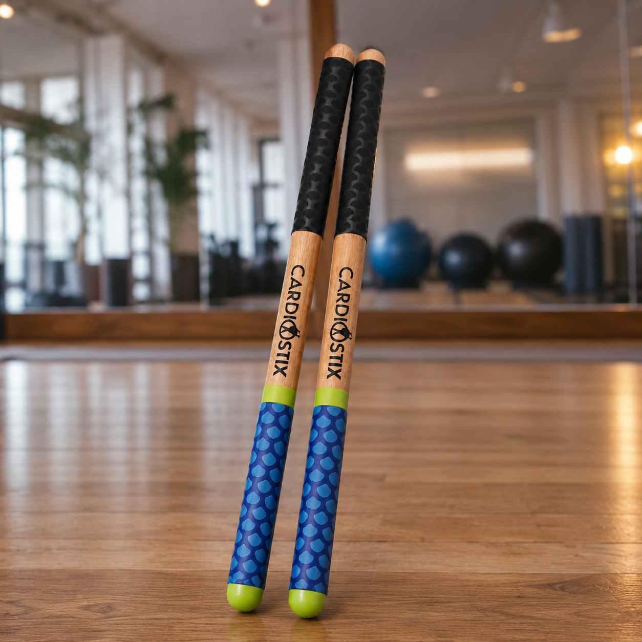 Premium Weight Dark Wood Collection — Sticks Only with Bonus "I drum for fun" Decal