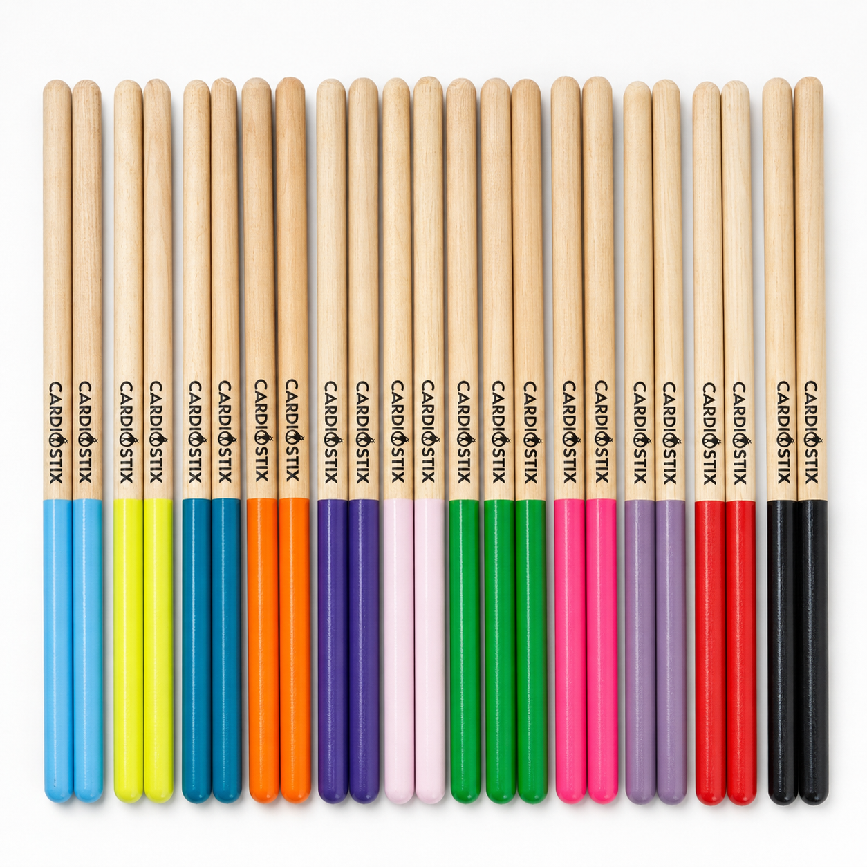 Premium Weighted Drumsticks — 8oz, You Choose Grip Type