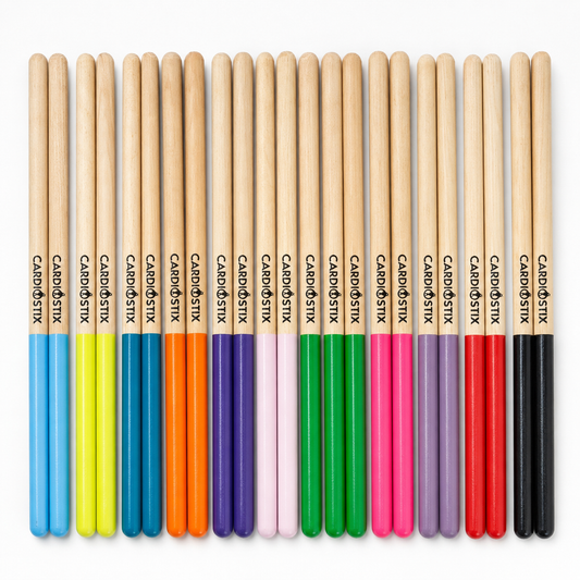 Premium Weighted Drumsticks — 8oz, You Choose Grip Type