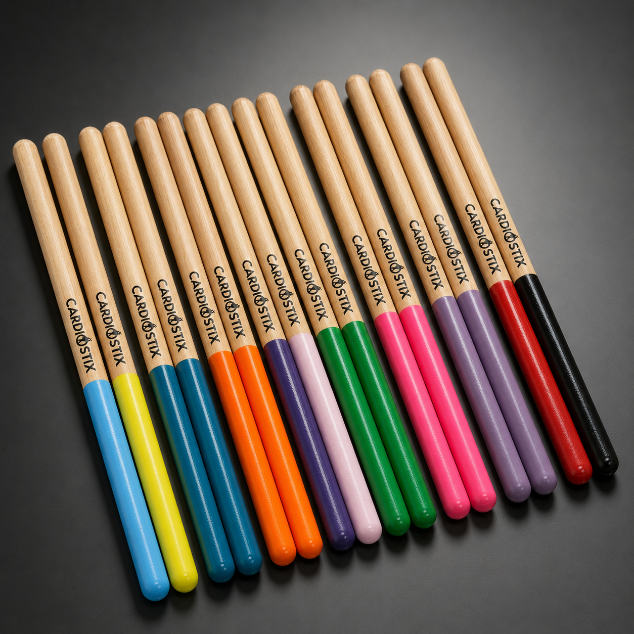 Premium Weighted Drumsticks — 8oz, You Choose Grip Type