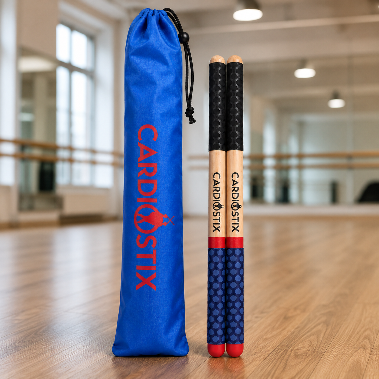 Premium Double Grip Red, White & Blue Collection - Bag Included
