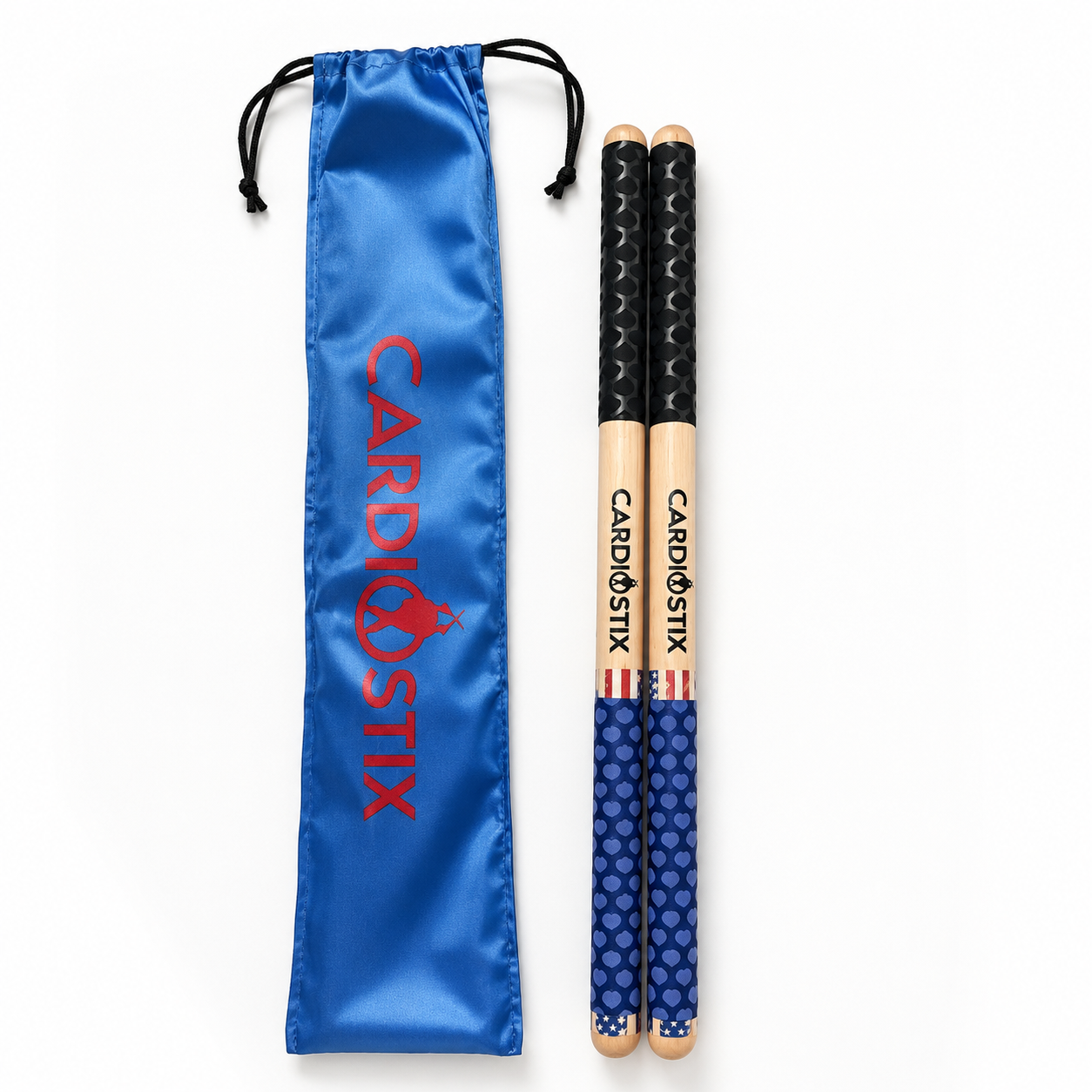 Premium Double Grip Red, White & Blue Collection - Bag Included