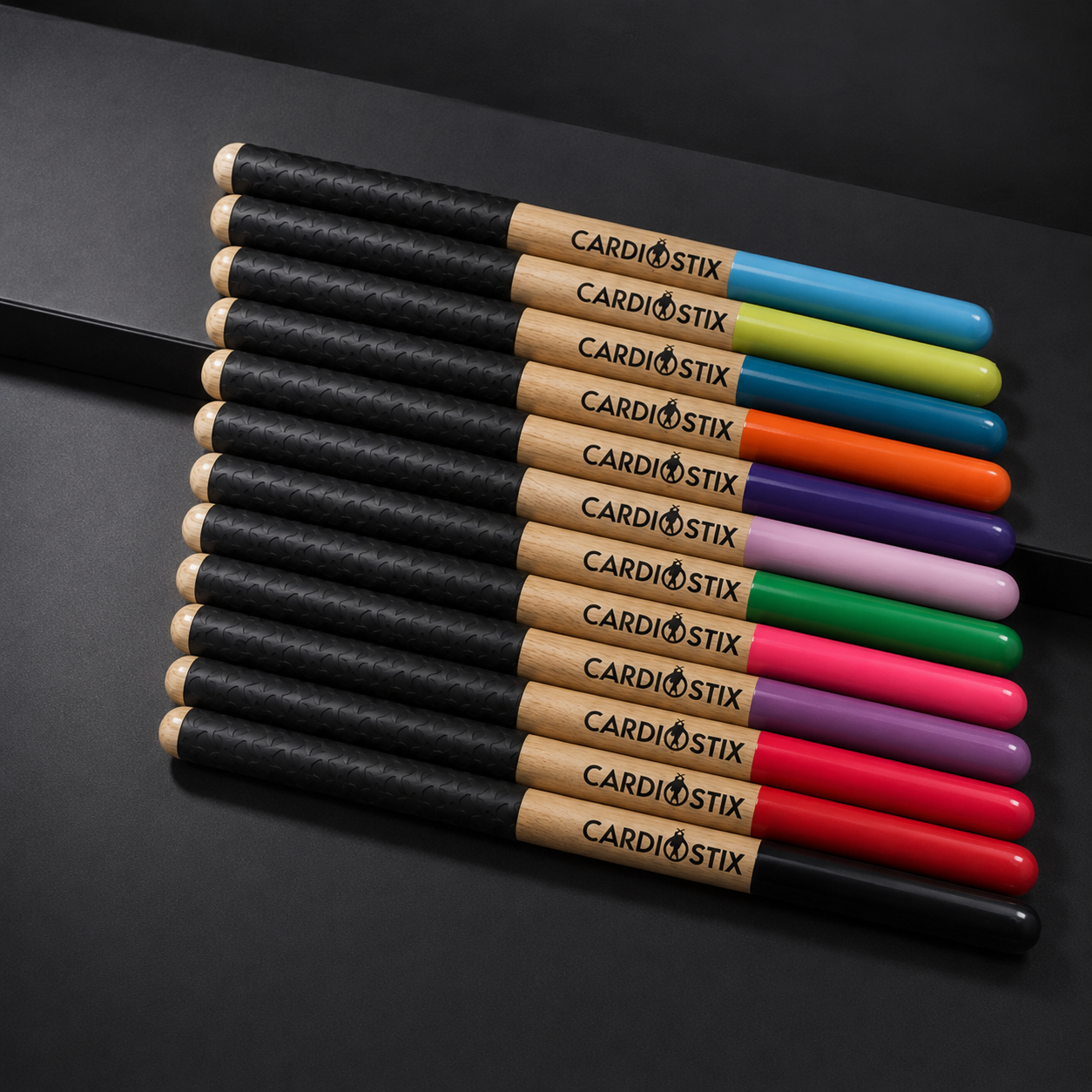 Premium Weighted Drumsticks — 8oz, You Choose Grip Type
