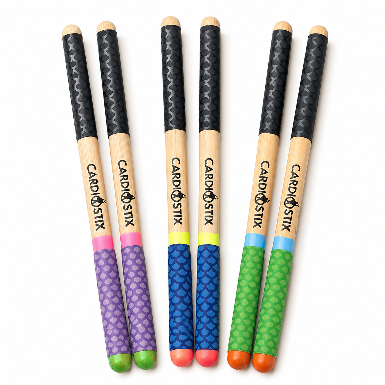 Premium Weighted Rainbow Drumsticks