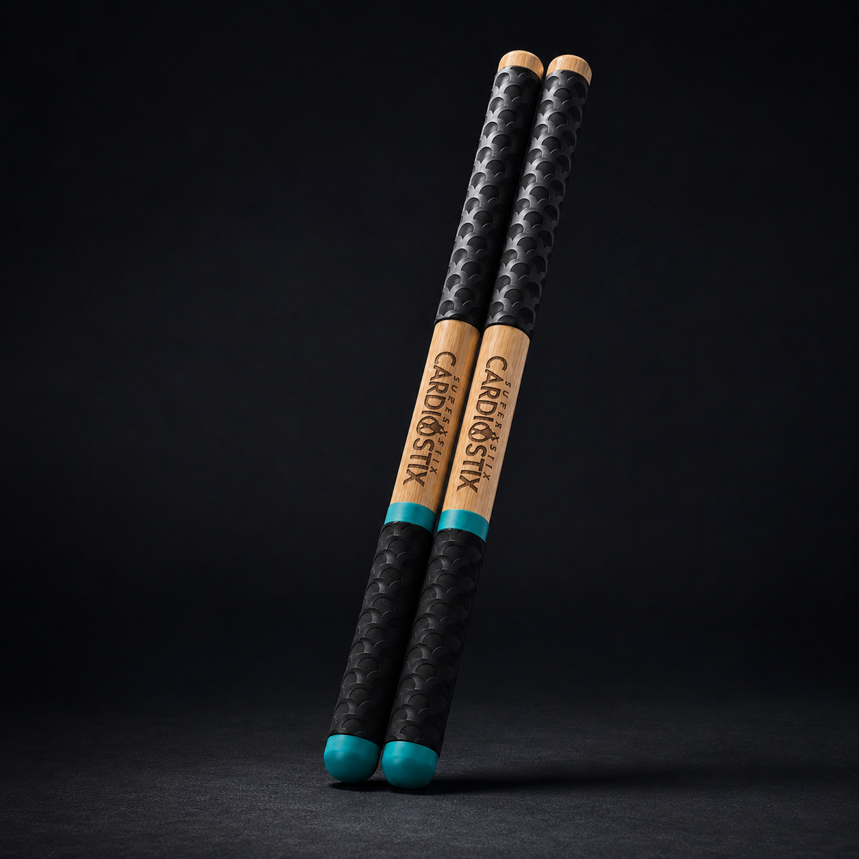 Superstix Premium Double Grips with Bonus Grip — Sticks Only or choose combo w/ball