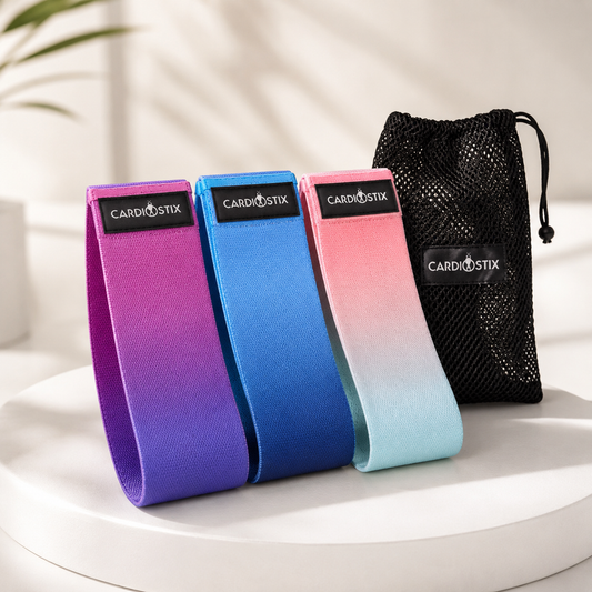 Tie-Dye Resistance Bands with FREE Carry Bag