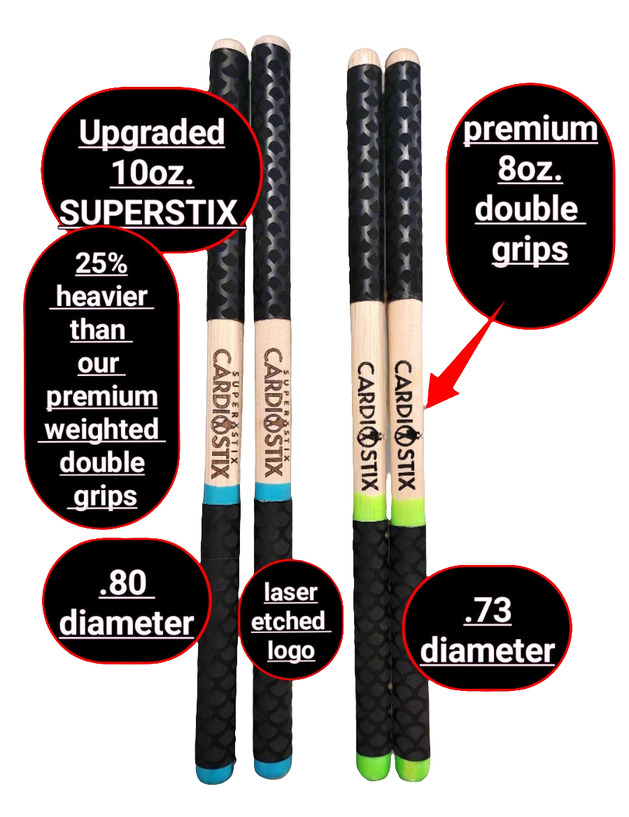 SUPERSTIX 10oz sticks(per set)new product now in stock!