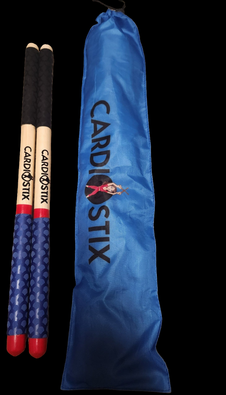 PATRIOTIC  PREMIUM DOUBLE GRIP STICKS(drawstring bag optional)