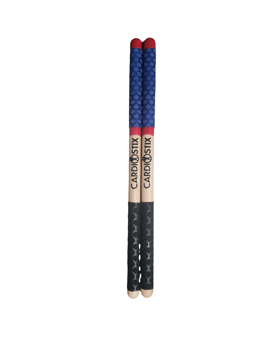 PATRIOTIC  PREMIUM DOUBLE GRIP STICKS(drawstring bag optional)