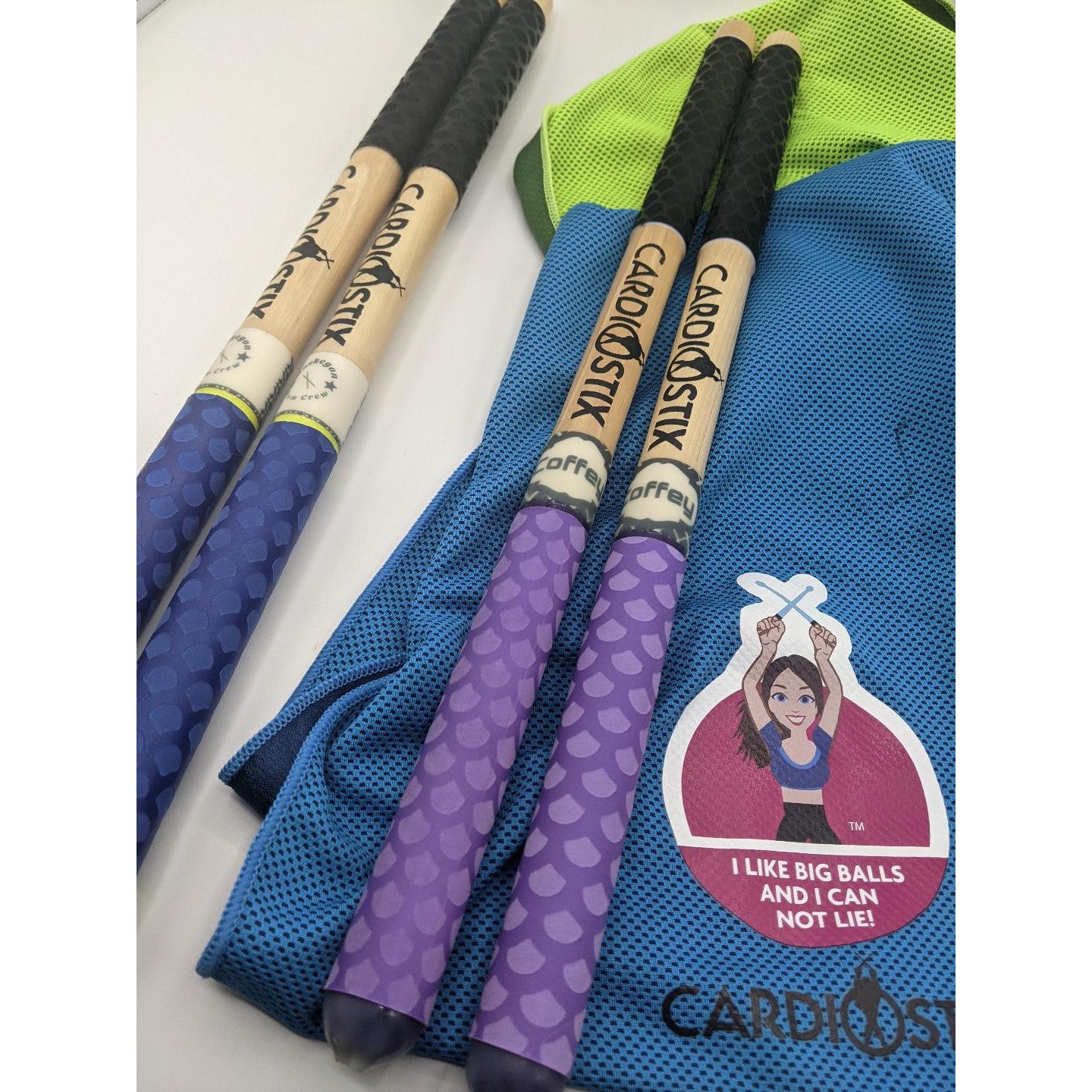 Custom engraved drumsticks example 3