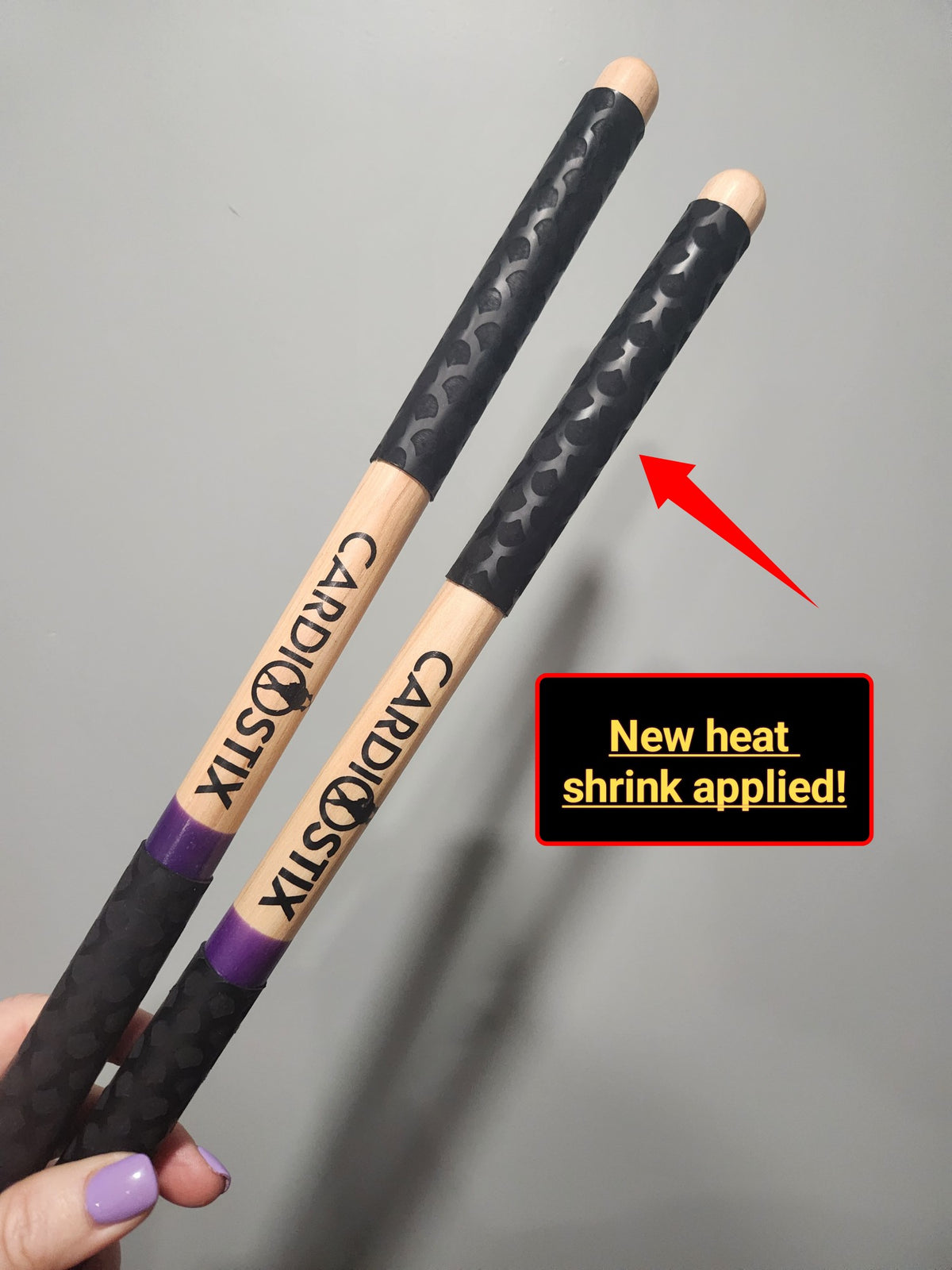 HEAT SHRINK TUBING-20MM OR 22MM MERMAID GRIP