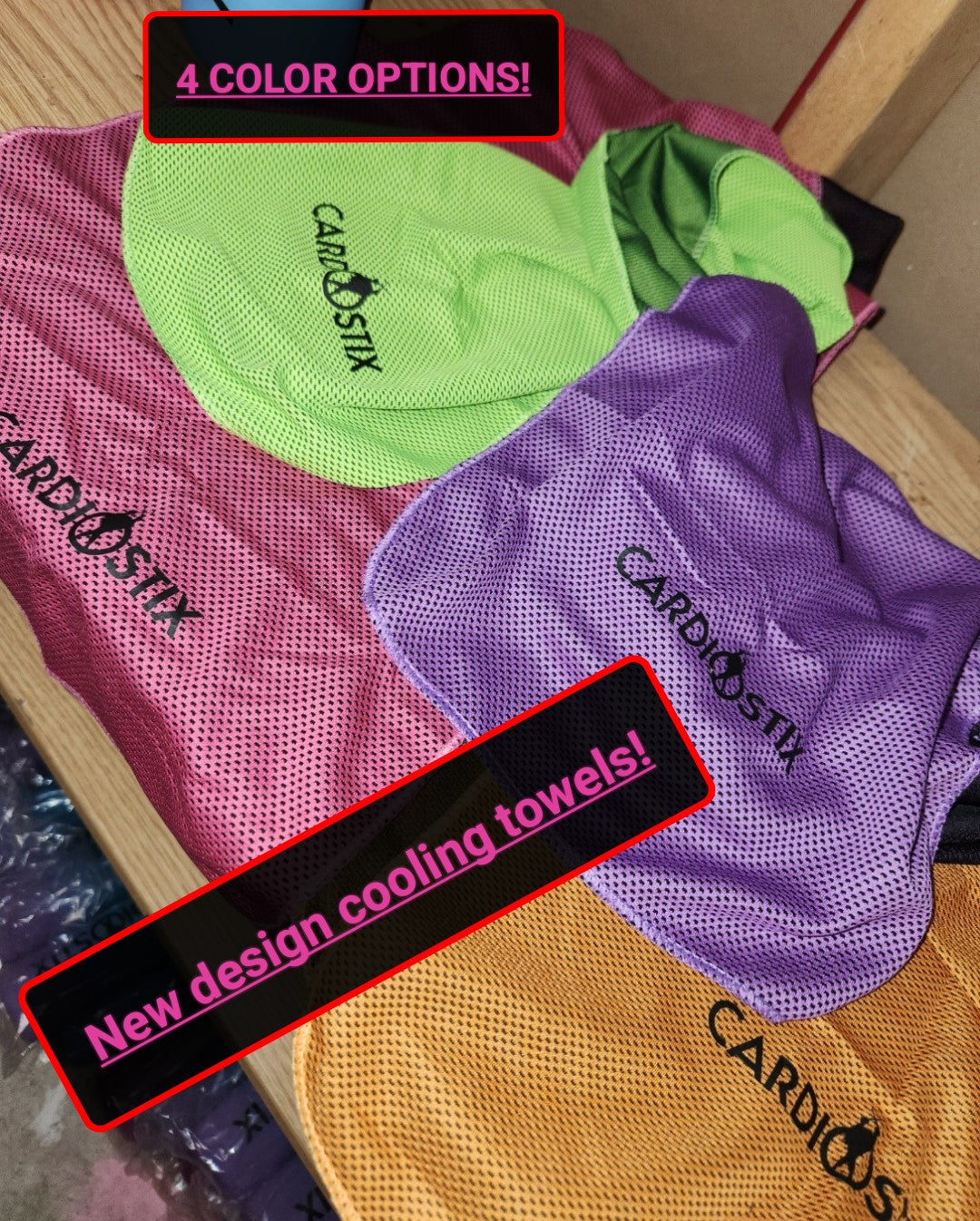 CARDIOSTIX COOLING TOWELS
