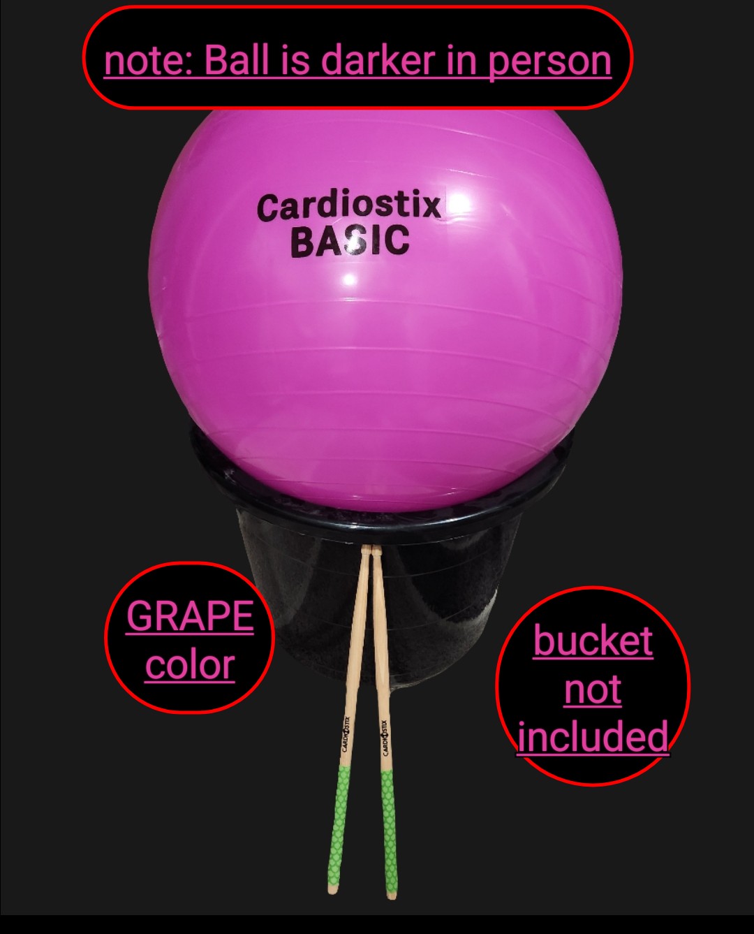 65 CM  BASIC YOGA BALL