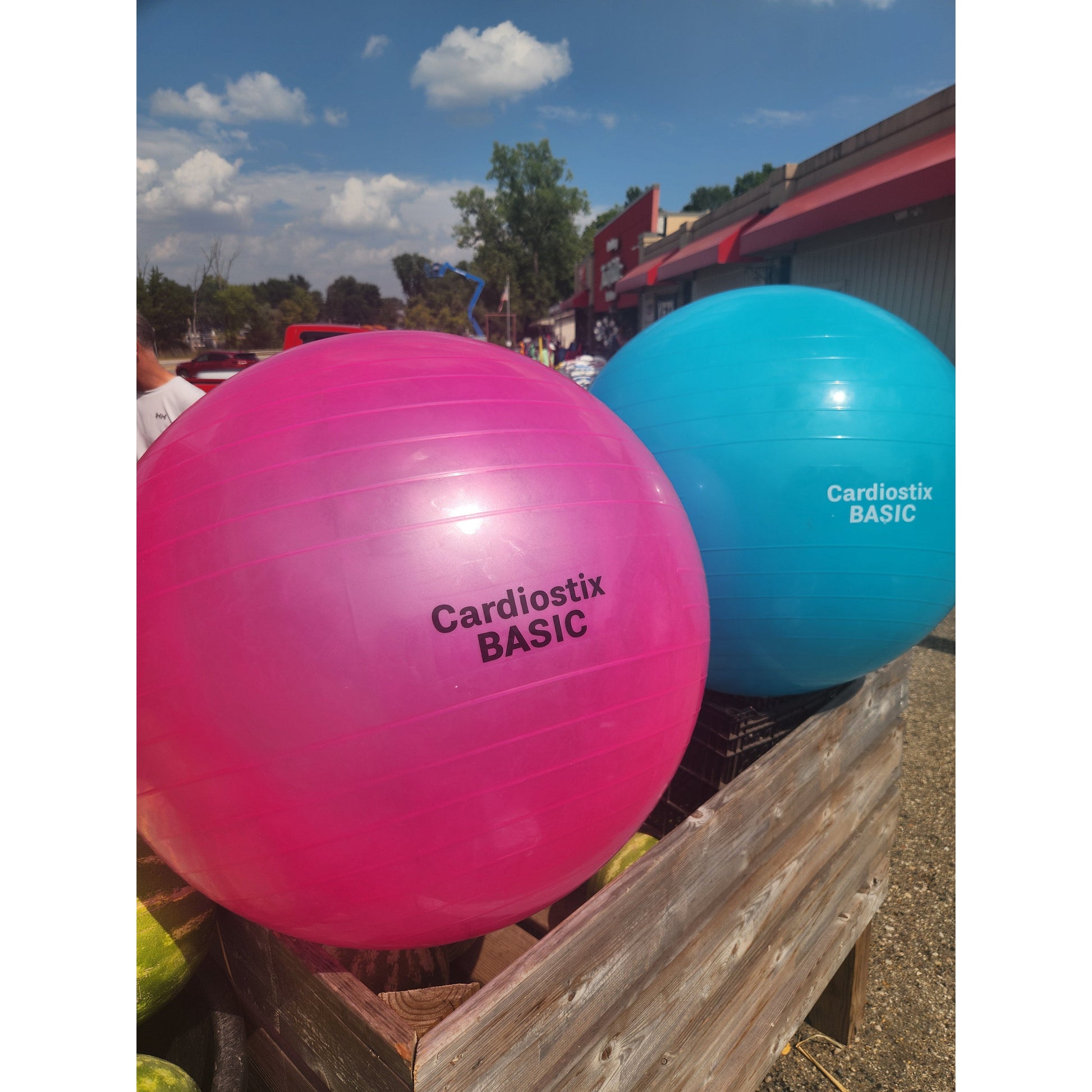 65cm basic yoga ball color option 10