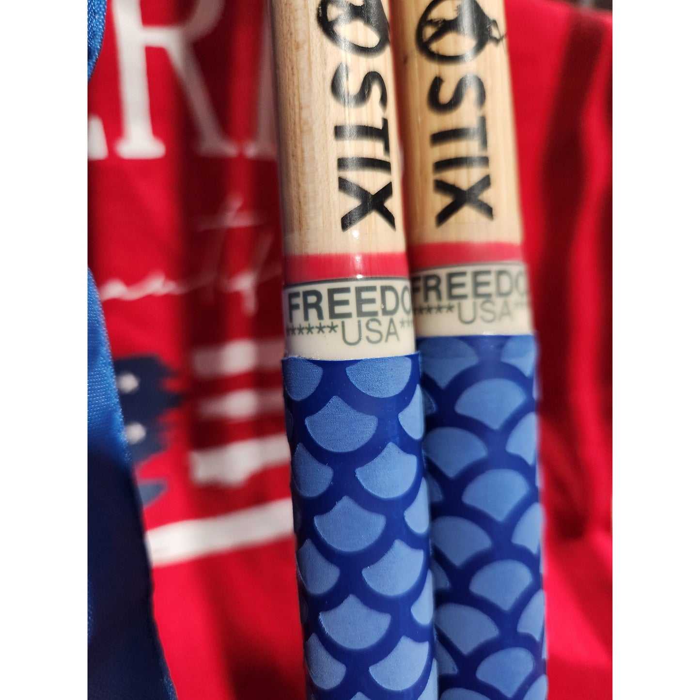 Premium patriotic drumsticks pattern option 5