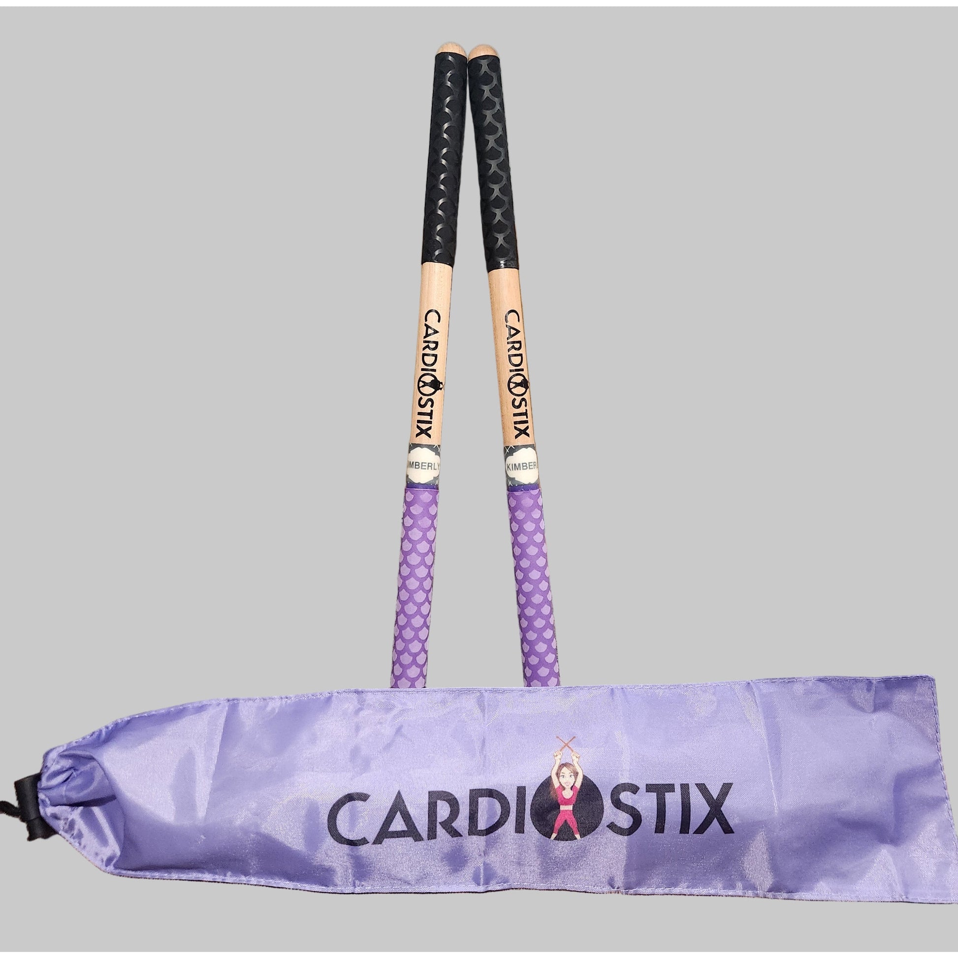Custom engraved drumsticks example 8