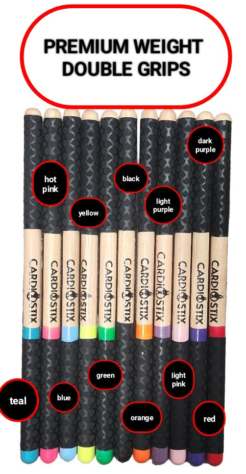 PREMIUM WEIGHTED PAIR - You choose grip type