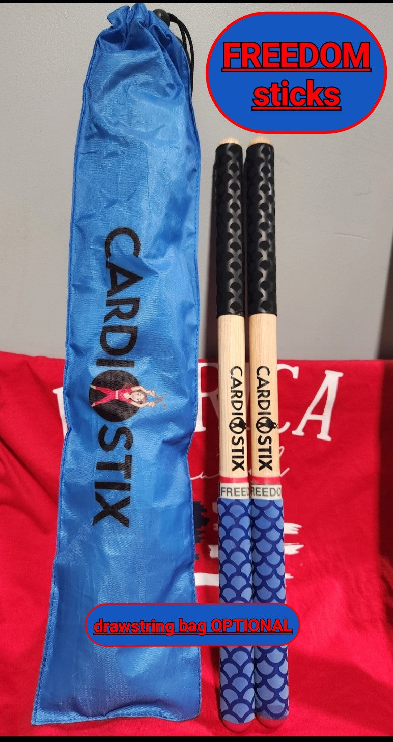 PREMIUM WEIGHTED FREEDOM STICKS or CHOOSE DRAWSTRING BAG COMBO