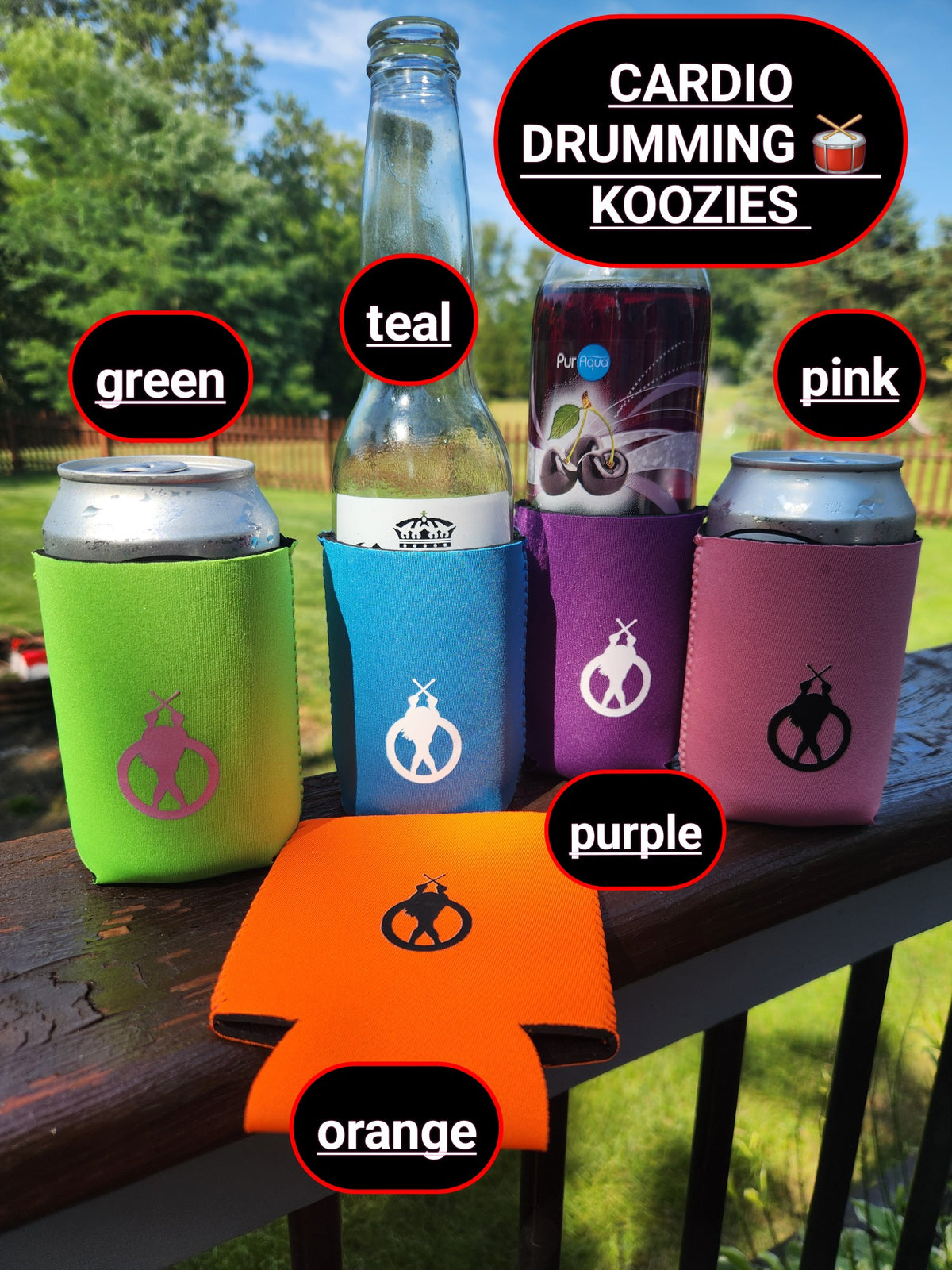 CARDIO DRUMMING KOOZIES