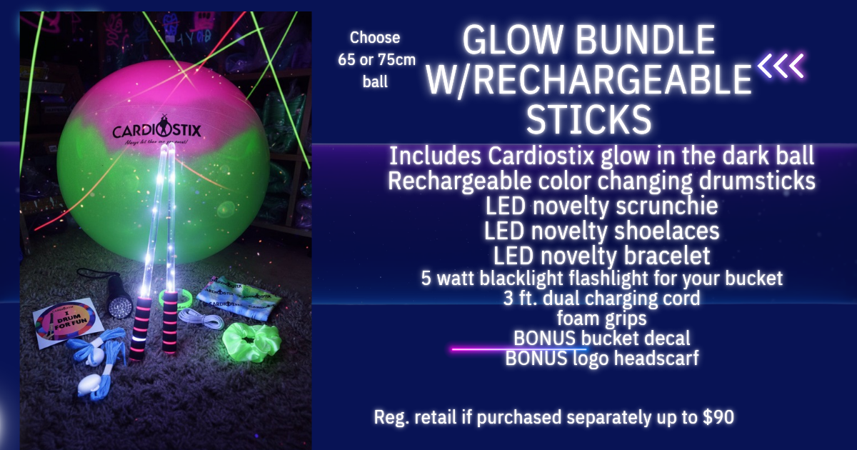 Rechargeable Drumsticks & More Lighted Goodies