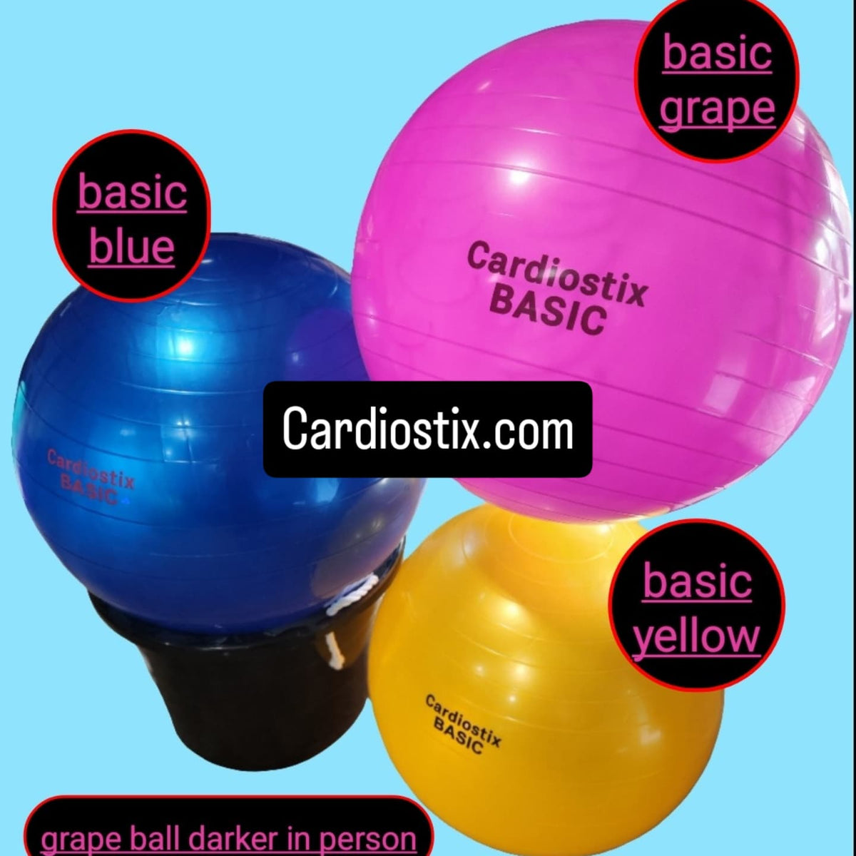 65 CM  BASIC YOGA BALL