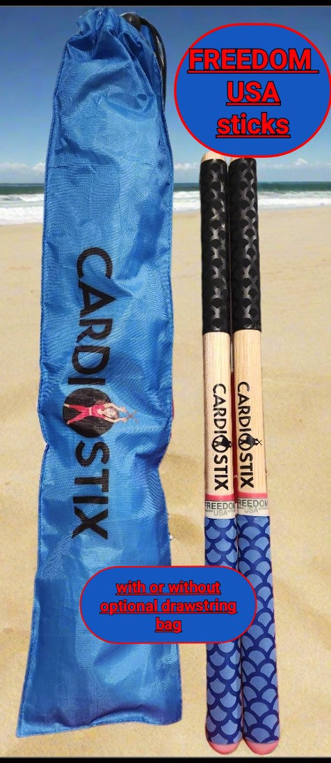PREMIUM WEIGHTED FREEDOM STICKS or CHOOSE DRAWSTRING BAG COMBO
