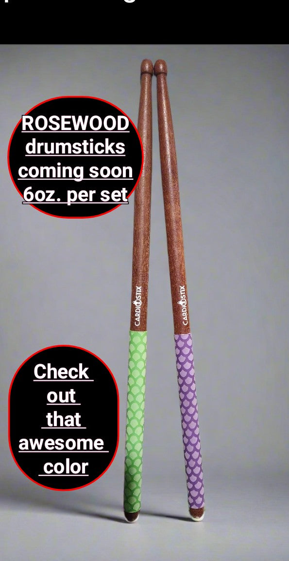 ROSEWOOD STANDARD DRUMSTICKS-NEW PRODUCT/INTRO PRICED!!!