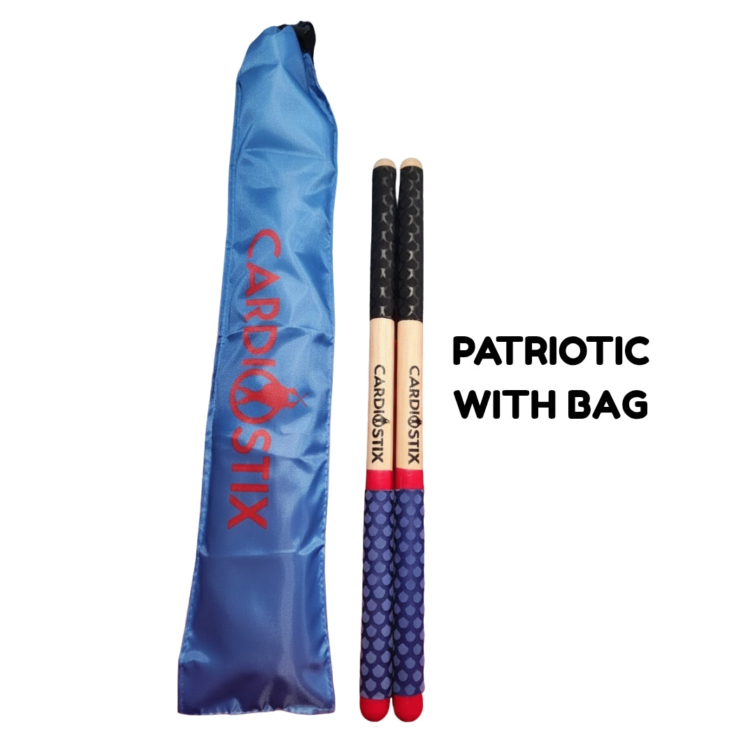 PREMIUM DOUBLE GRIP RED,WHITE &amp; BLUE COLLECTION