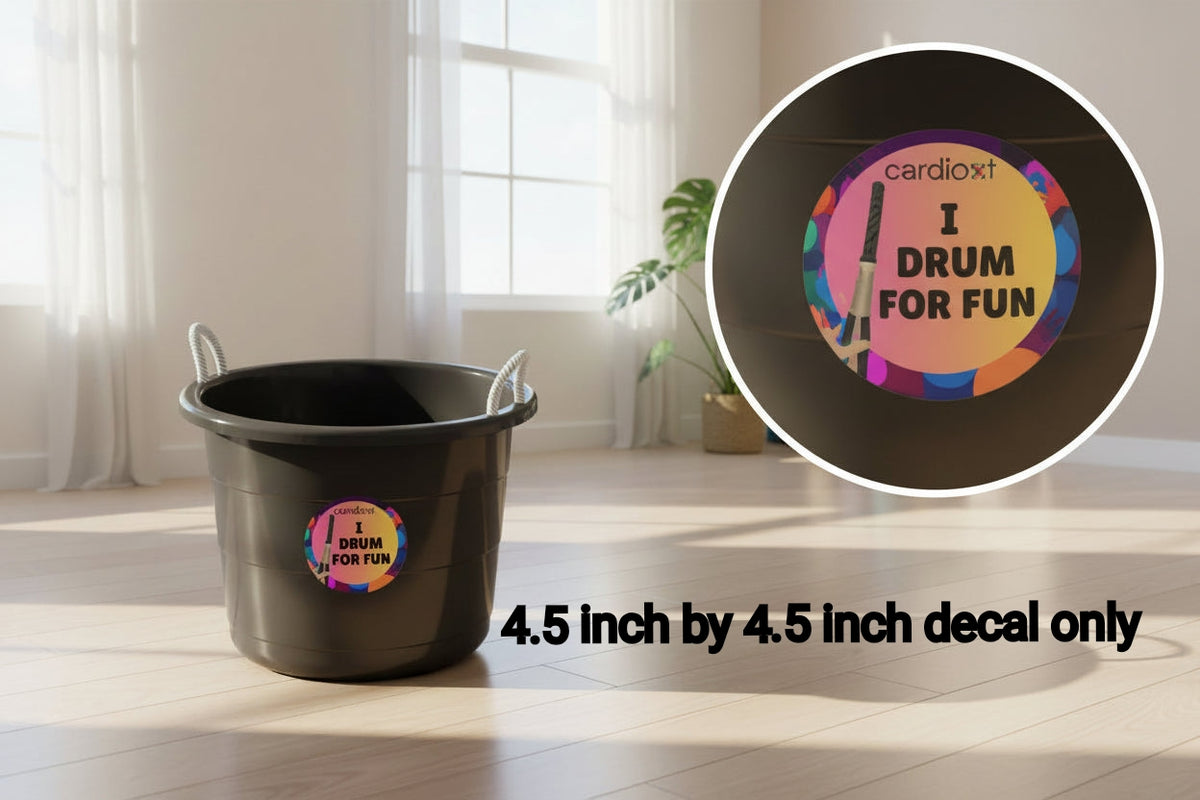 LARGE DECAL 4.5X4.5 INCH-INTRO PRICED