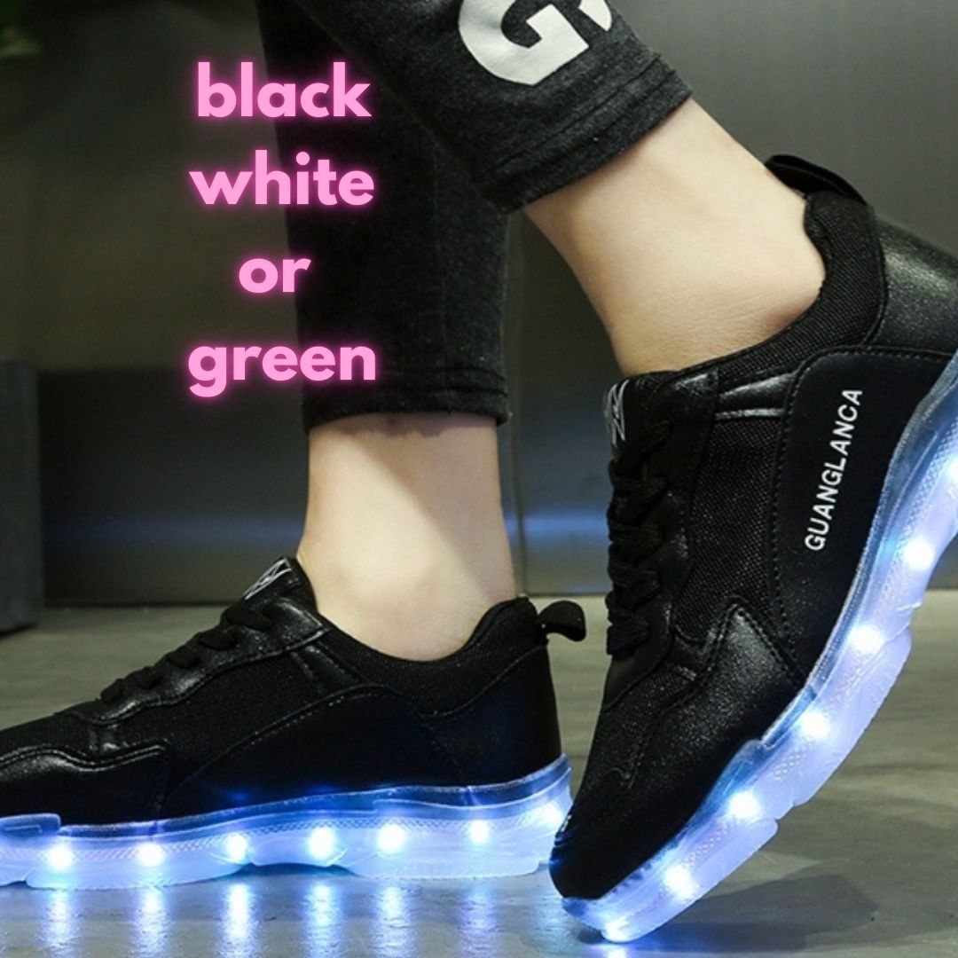 RECHARGEABLE LIGHTED SHOES BUNDLE-set to arrive February 2026!!!!