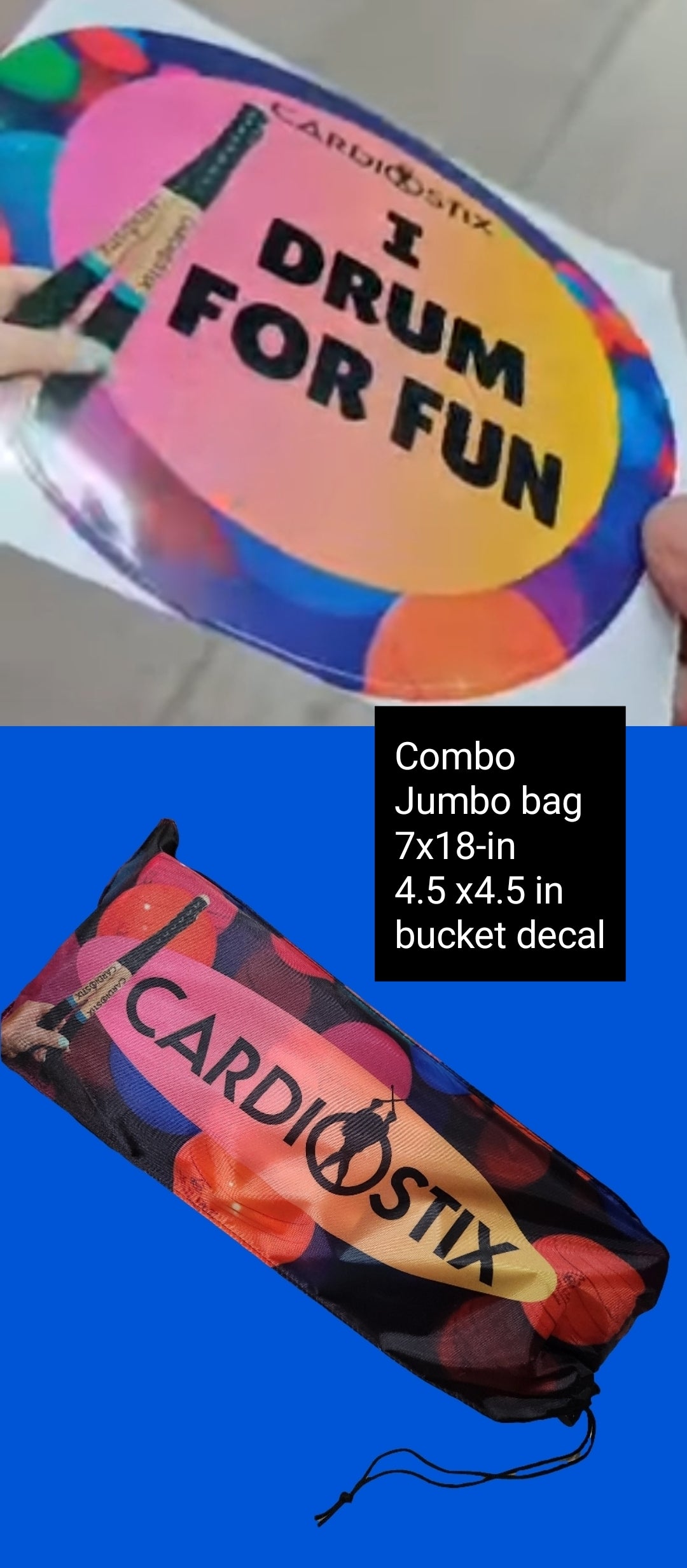 LARGE DECAL 4.5X4.5 INCH-INTRO PRICED