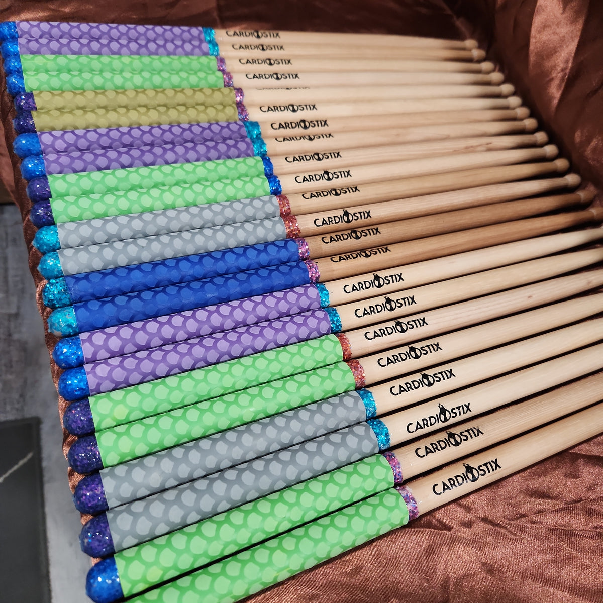 STANDARD MERMAID GRIP HICKORY 17 INCH- 5 OZ DRUMSTICKS-SALE!!!