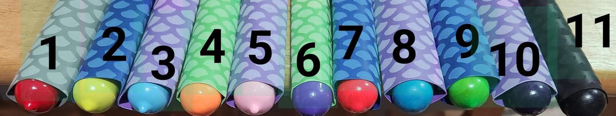 CUSTOMIZED PREMIUM WEIGHT DOUBLE GRIPS W/BAG&quot;